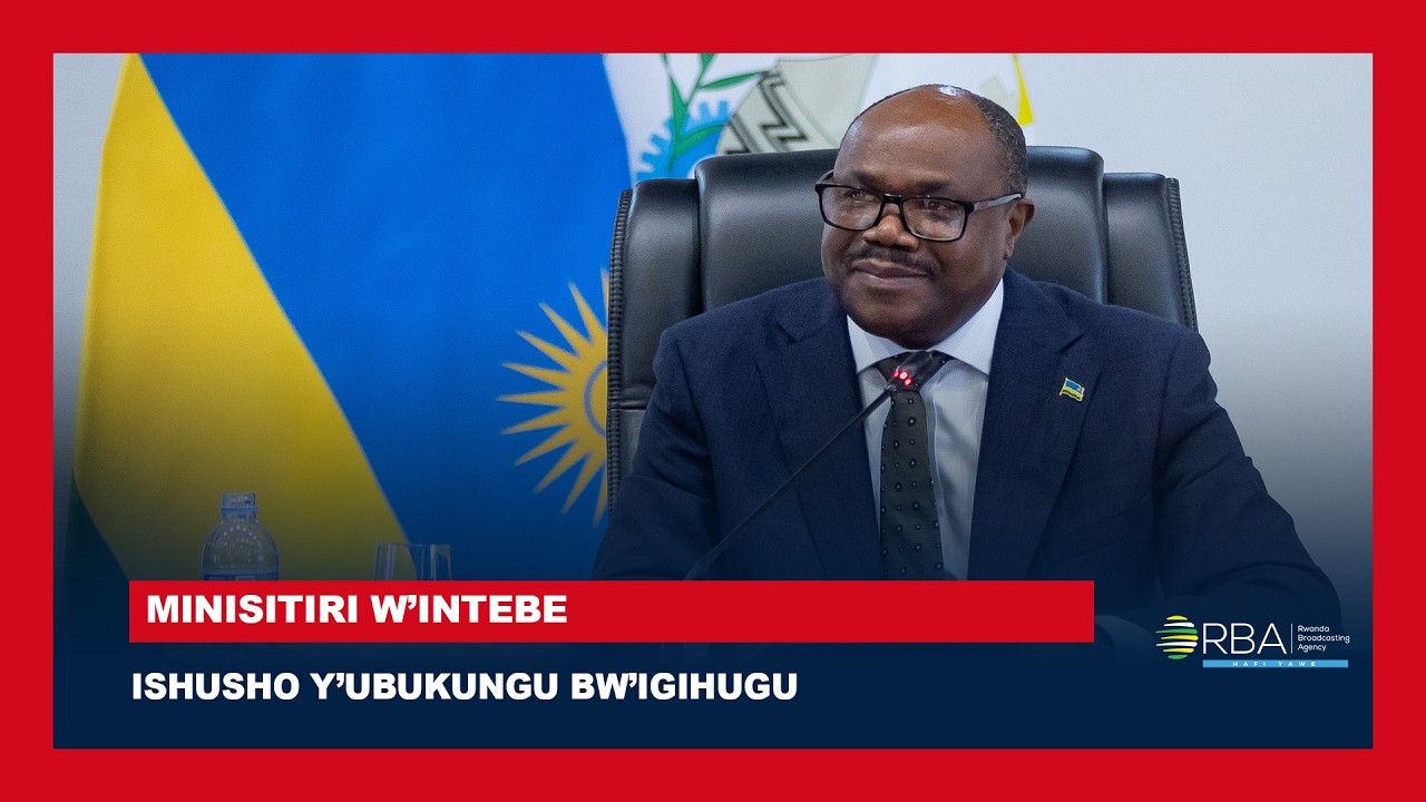 Ikiganiro na Minisitiri w'Intebe ku ishusho y'ubukungu bw'Igihugu