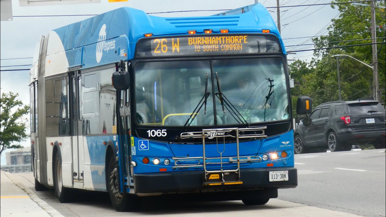 [RETIRED] (Ride Video) MiWay 2010 New Flyer D60LFR 1067 On Route 109 Meadowvale Express
