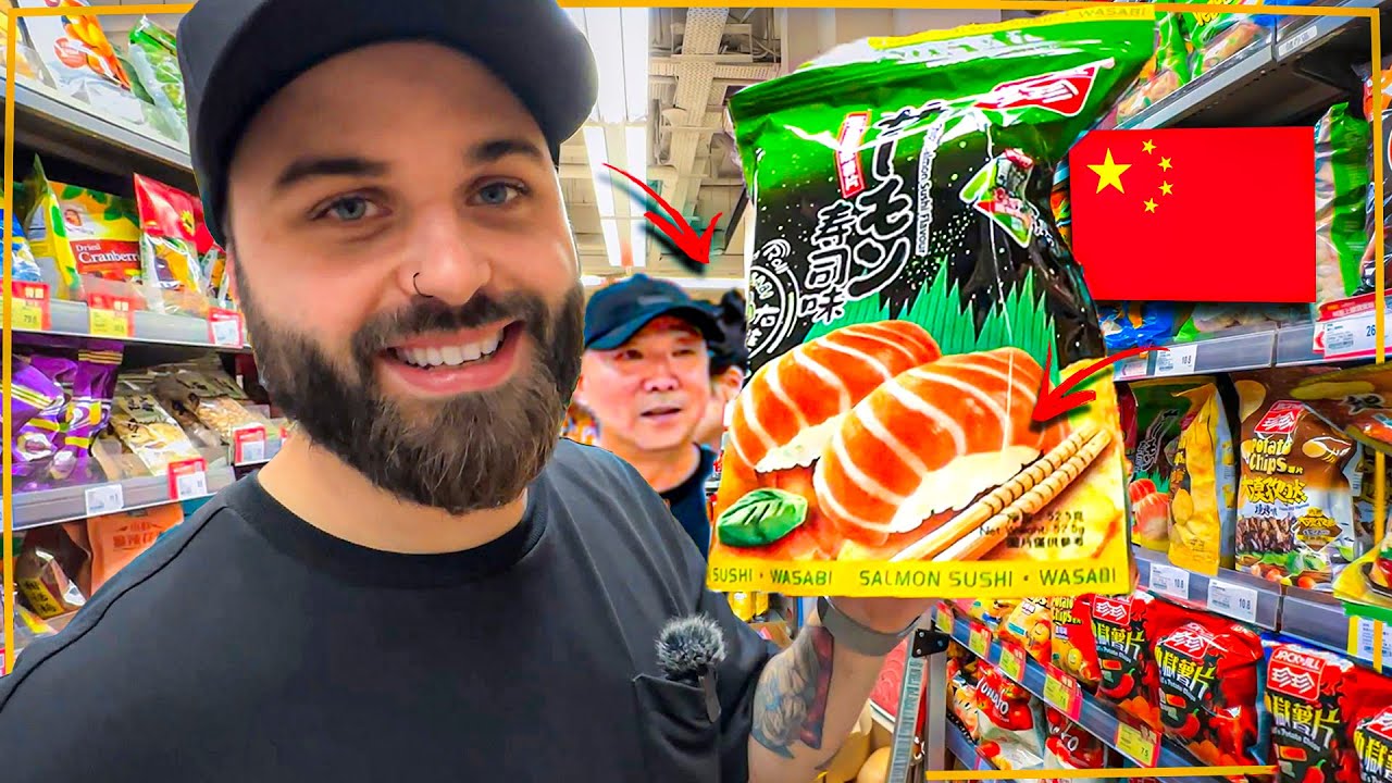 COMO É O SUPERMERCADO NA CHINA! É MUITO DIFERENTE (MACAU)
