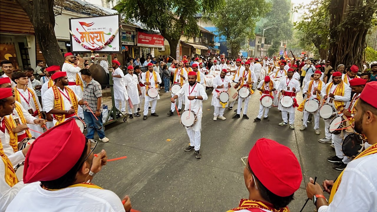 Morya Dhol Tasha Pathak,Mumbai | Shree Siddhivinayak Palkhi Sohala 2026 | Maghi Ganpati Jayanti 2026