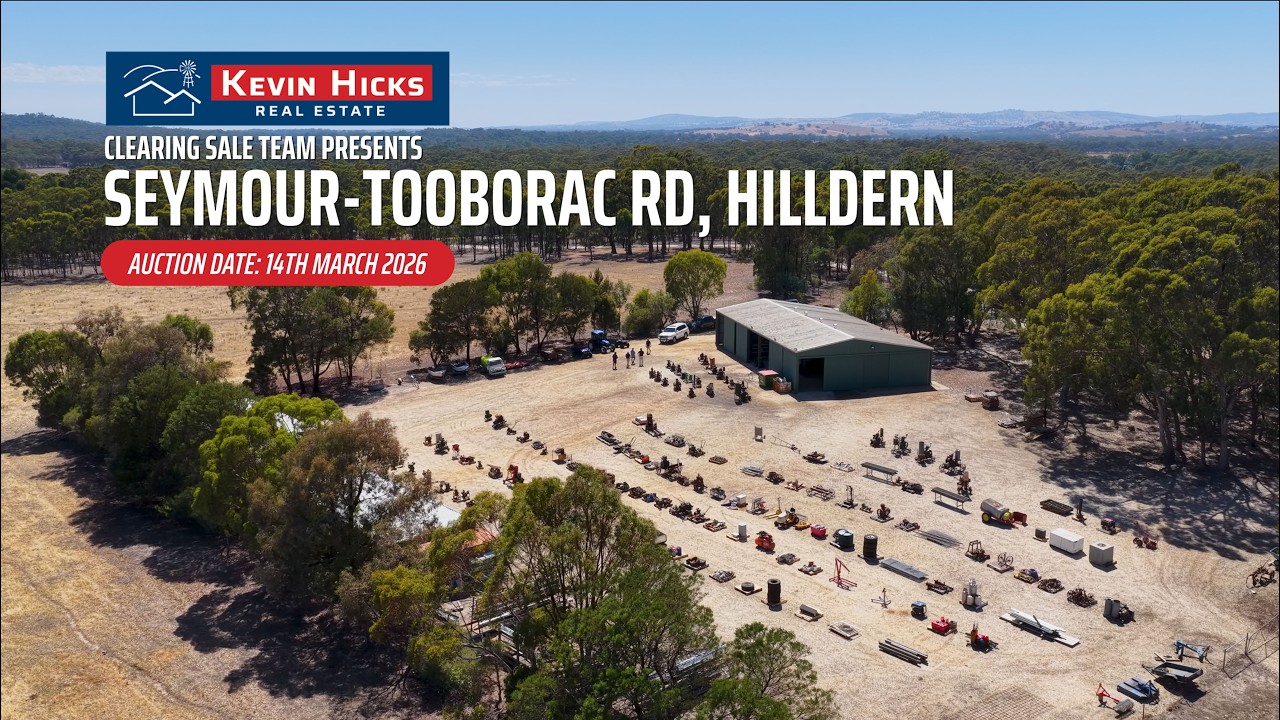 KHRE Clearing Sale  - Seymour Tooborac Rd, Hilldern