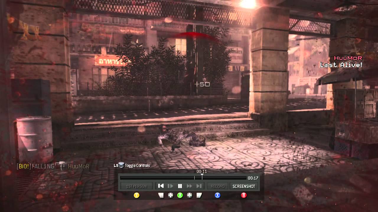 FALL1NG Mw3 2 piece Turning on HuuMoR