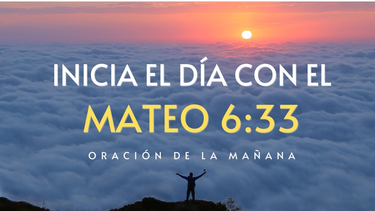 ORACIÓN DEL DÍA CON MATEO 