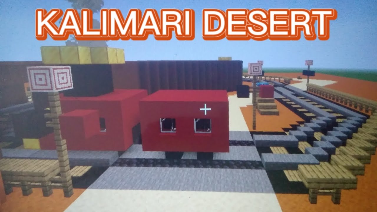 N64 Kalimari Desert - Mario Kart in Minecraft