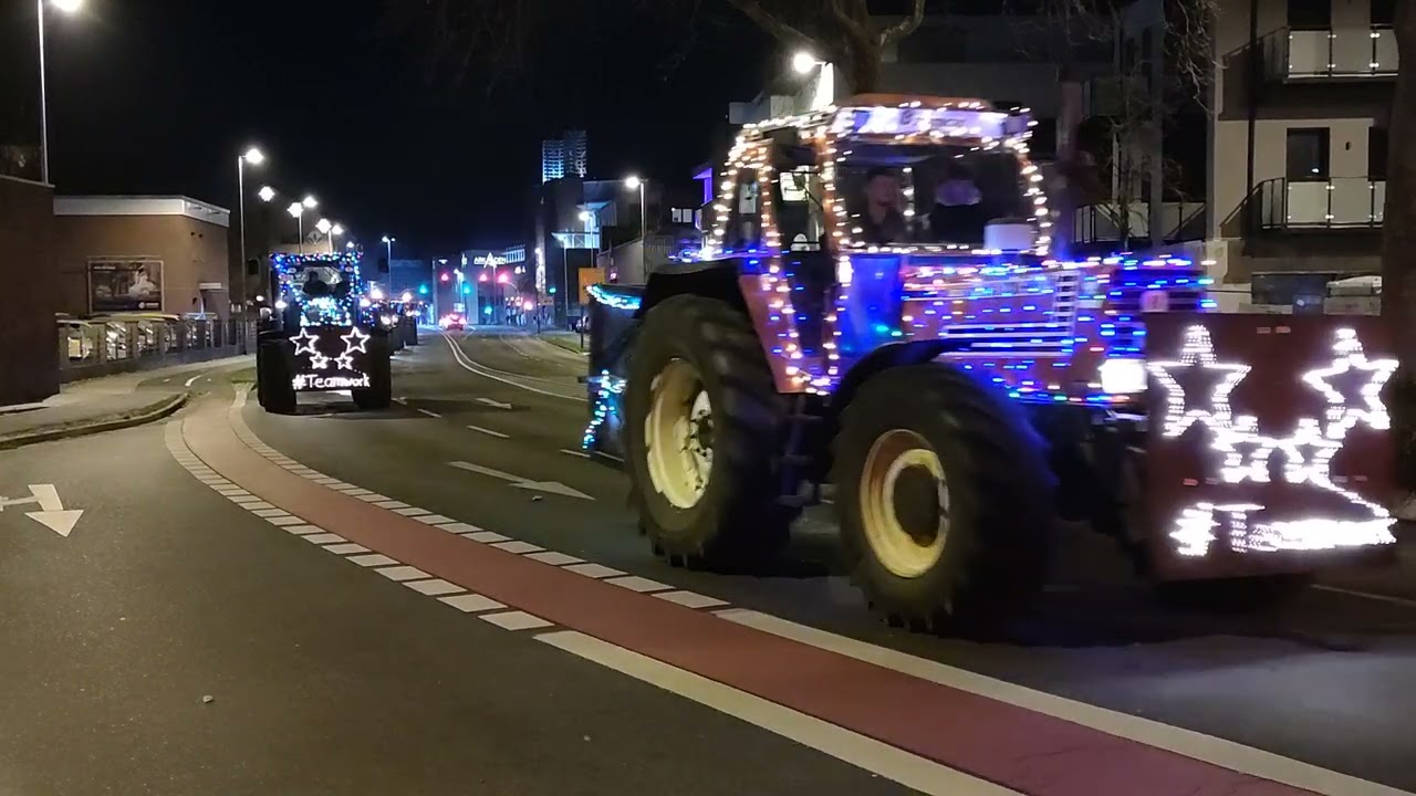 Lichterfahrt der Landwirte 2023 Bocholt