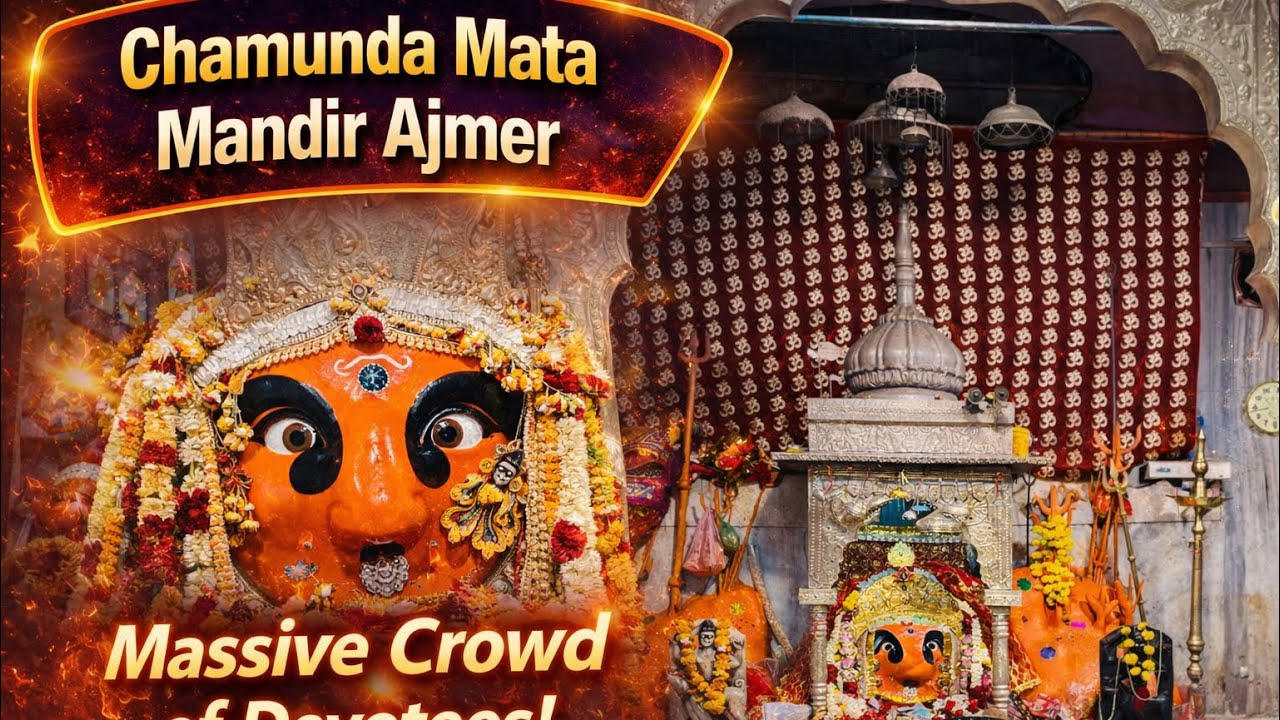 Ajmer Trip with Family ❤️ | Chamunda Mata Mandir Darshan 🙏 15th November 2025