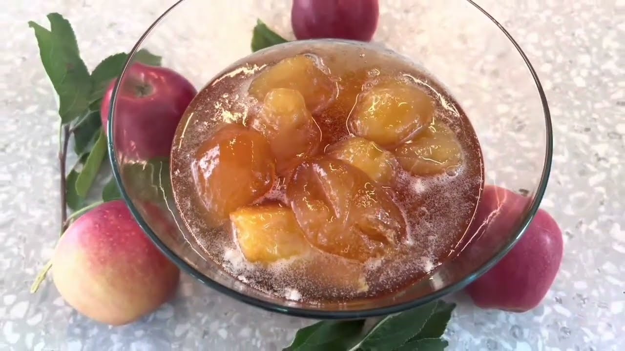 Homemade Apple Jam | Perfect Sweet Spread for Ramadan Suhoor مربای سیب خانگی | بهترین مربا 