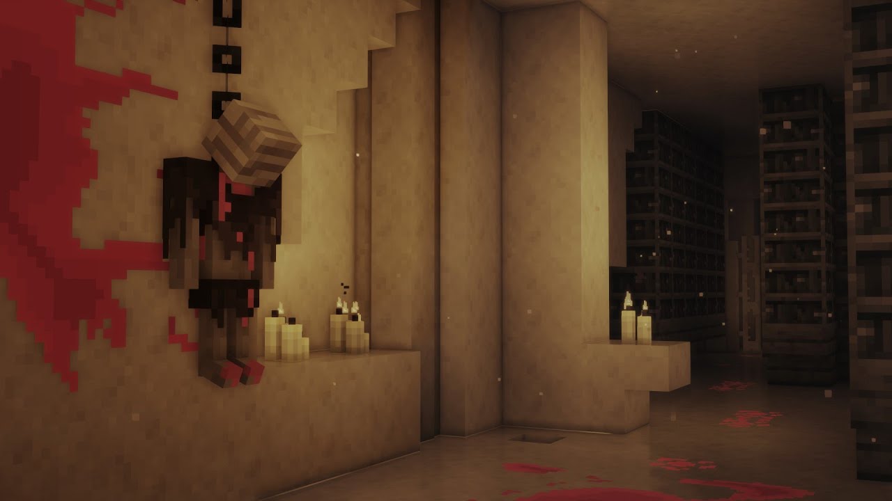 Serverimdəki oyunçularla Horror xəritəsi keçdik #minecraft #oyun