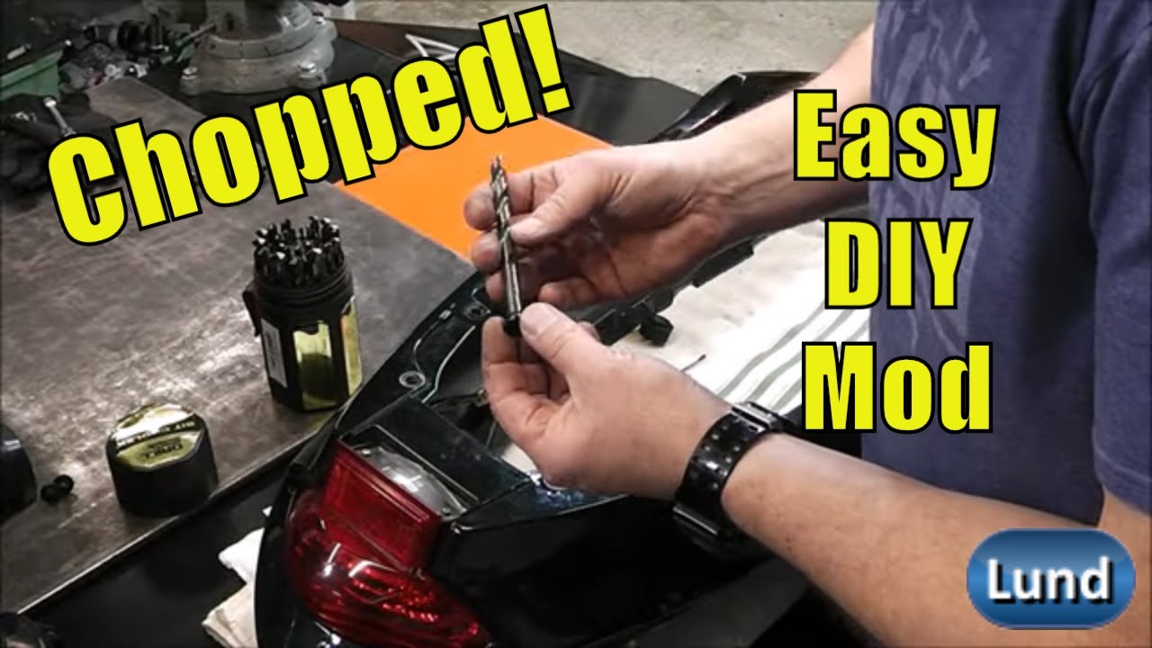 Installing a Custom Tail Tidy Mod on the 2003 Suzuki