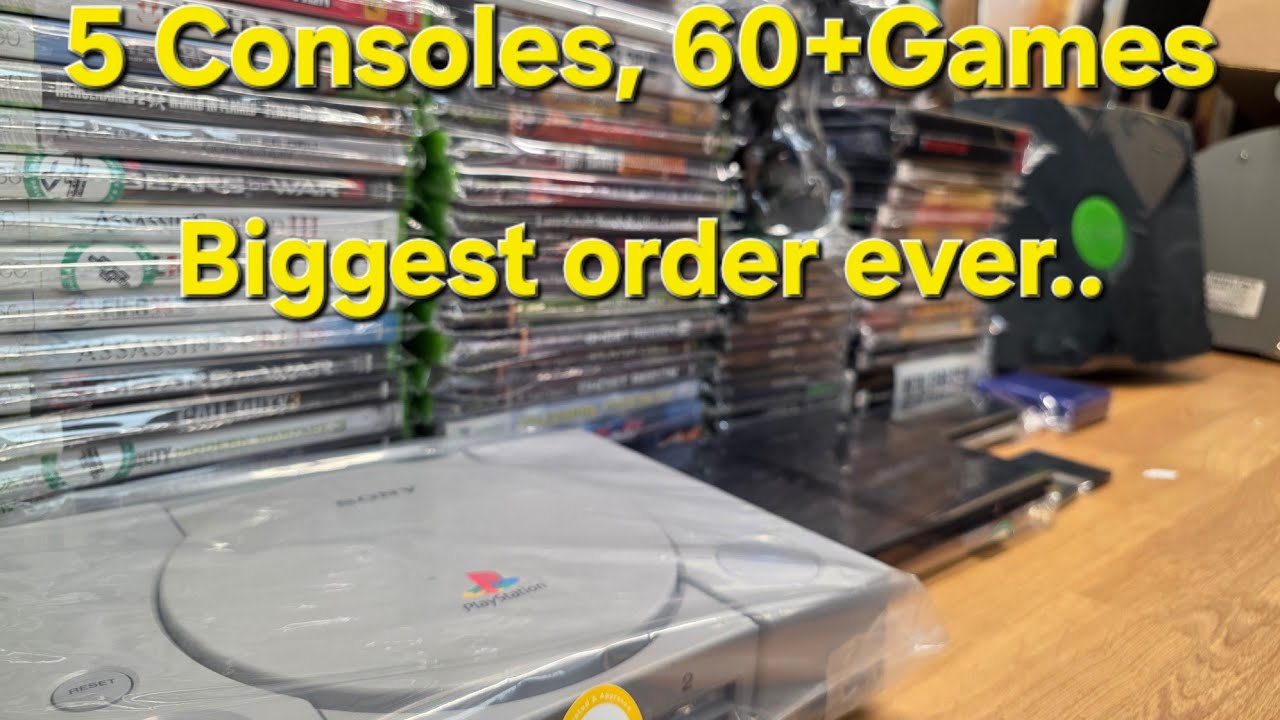 Packing our biggest Retro Game Order | 20+ Minutes of ASMR