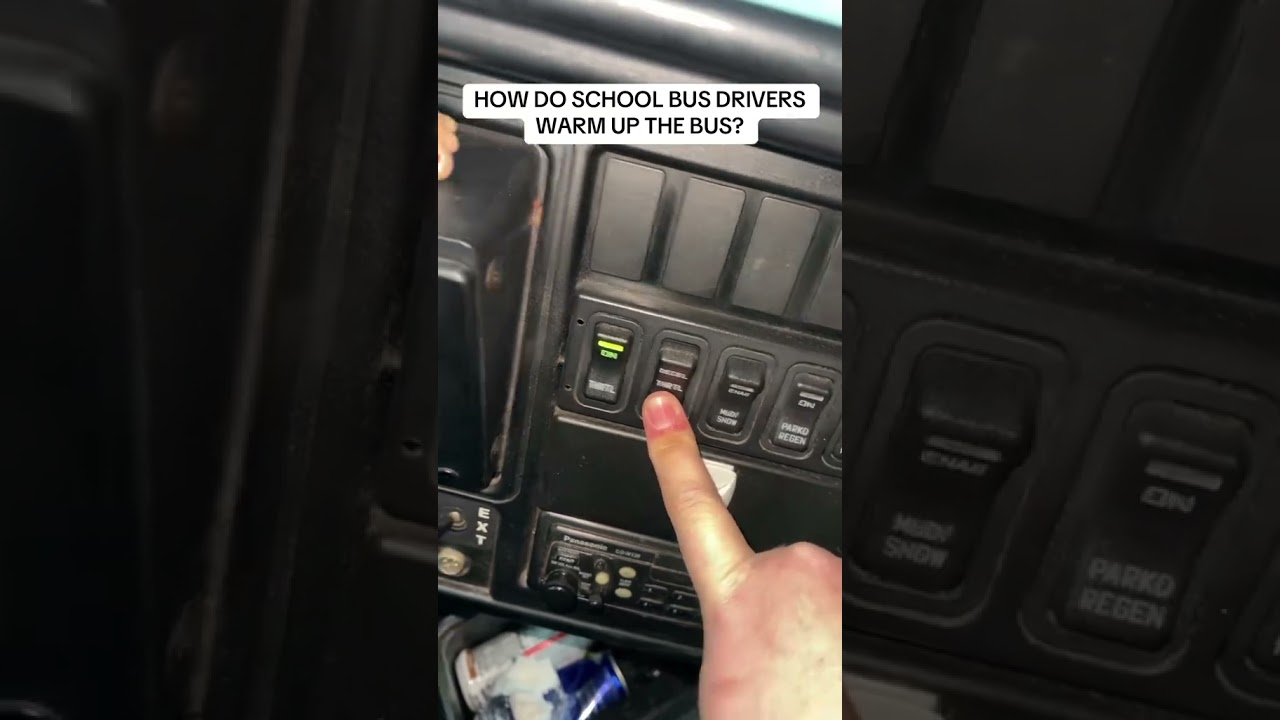 How Do School Bus Drivers Warm Up The School Bus When It&rsquo;s Freezing Outside?
