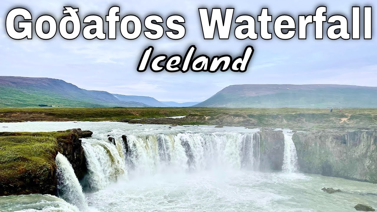 Explore Godafoss Waterfall in Iceland