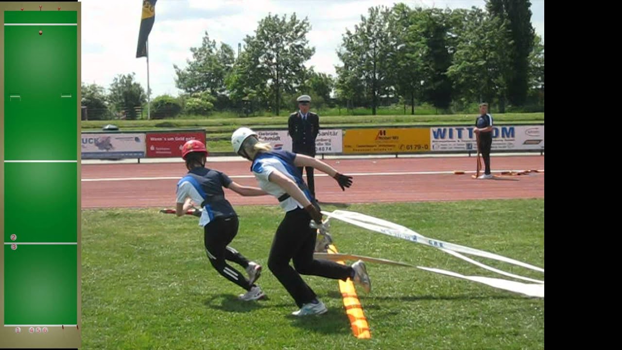 Feuerwehrsport - Einführung in die Gruppenstafette