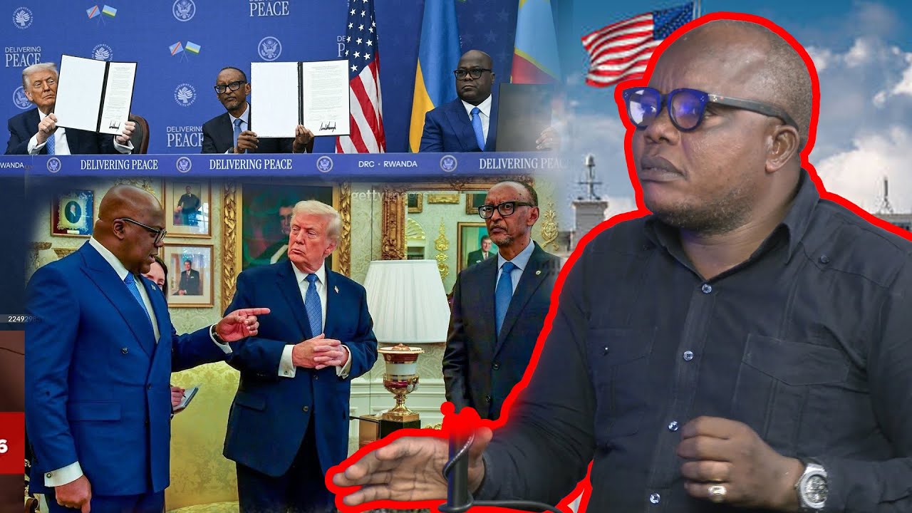 ACCORD DE PAIX RDC-RWANDA: JOEL KITENGE LIVRE 4 R&Eacute;V&Eacute;LATIONS CHOC SUR KAGAME ET KABILA