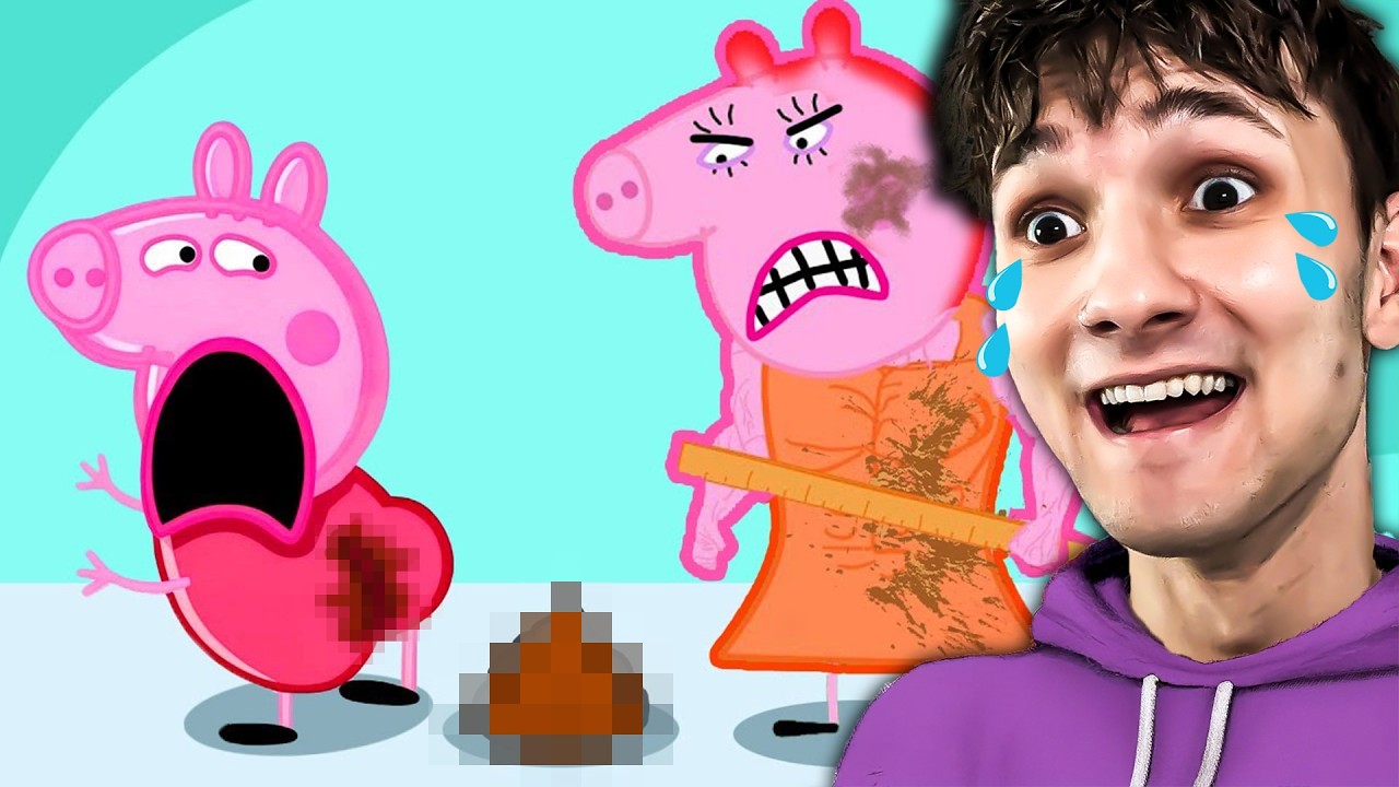 Tohle PRASÁTKO PEPA MĚ ROZBREČELO SMÍCHY! 😂 (Animace Peppa Pig)