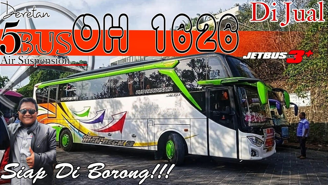 5 MERCEDES BENZ OH 1626 | HARGA BUS BEKAS MURAH.