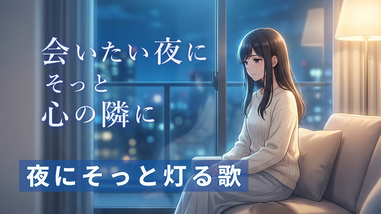 会いたい夜に｜君の隣に座る歌｜夜に寄り添うオリジナル曲