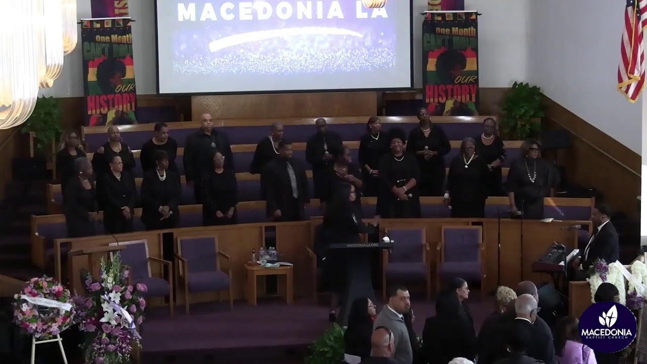 02/07/26 - Macedonia LA - Celebration Of Life For Mother Ernestine Washington