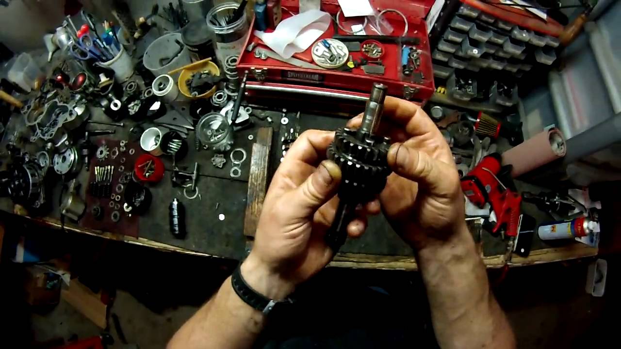 derbi boite de vitesse et embrayage moteur astuce #518 partie 4