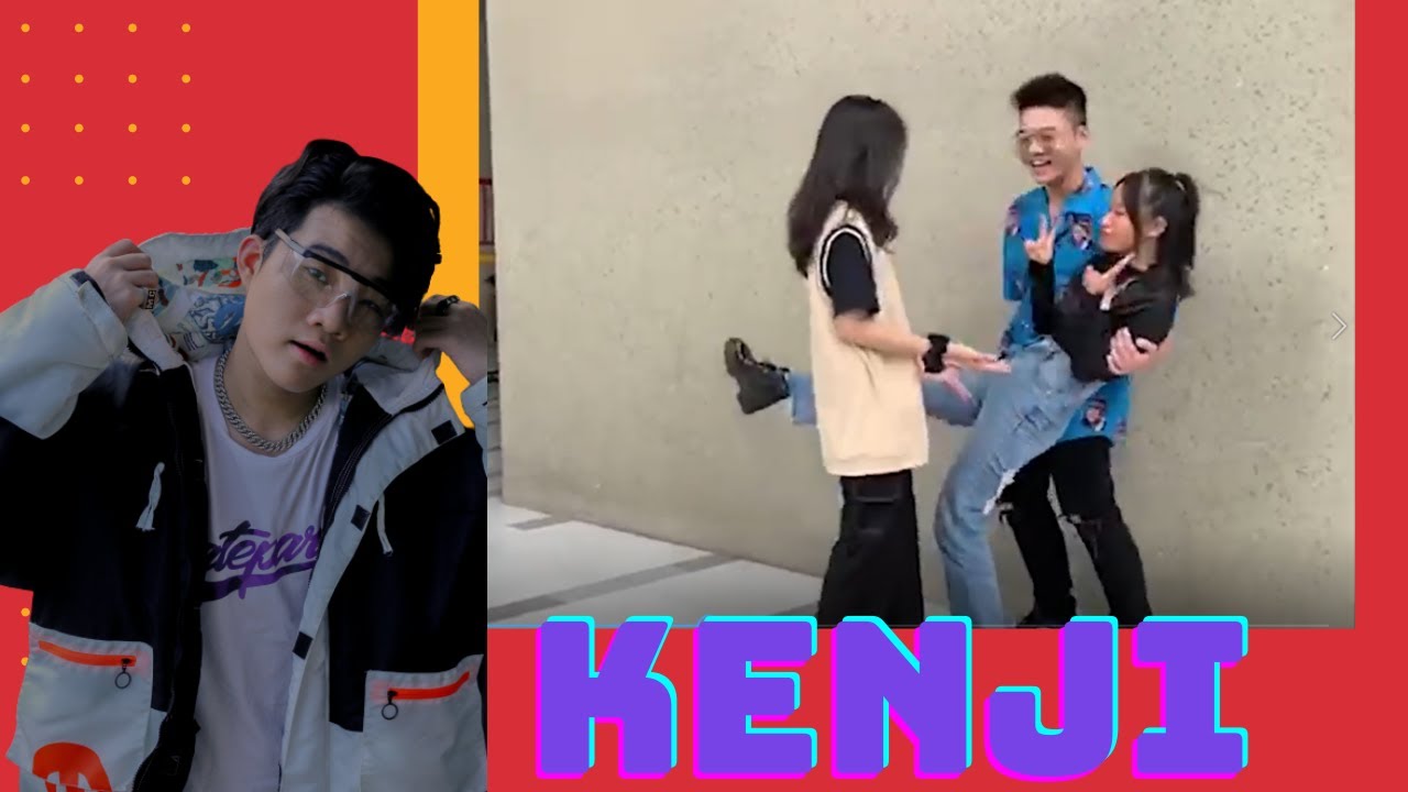 HẬU TRƯỜNG những cảnh quay Tiktok của KENJI c&ugrave;ng P336 I Kenji gồng m&igrave;nh để đỡ Việt Thi kh&ocirc;ng bị t&eacute; 😎