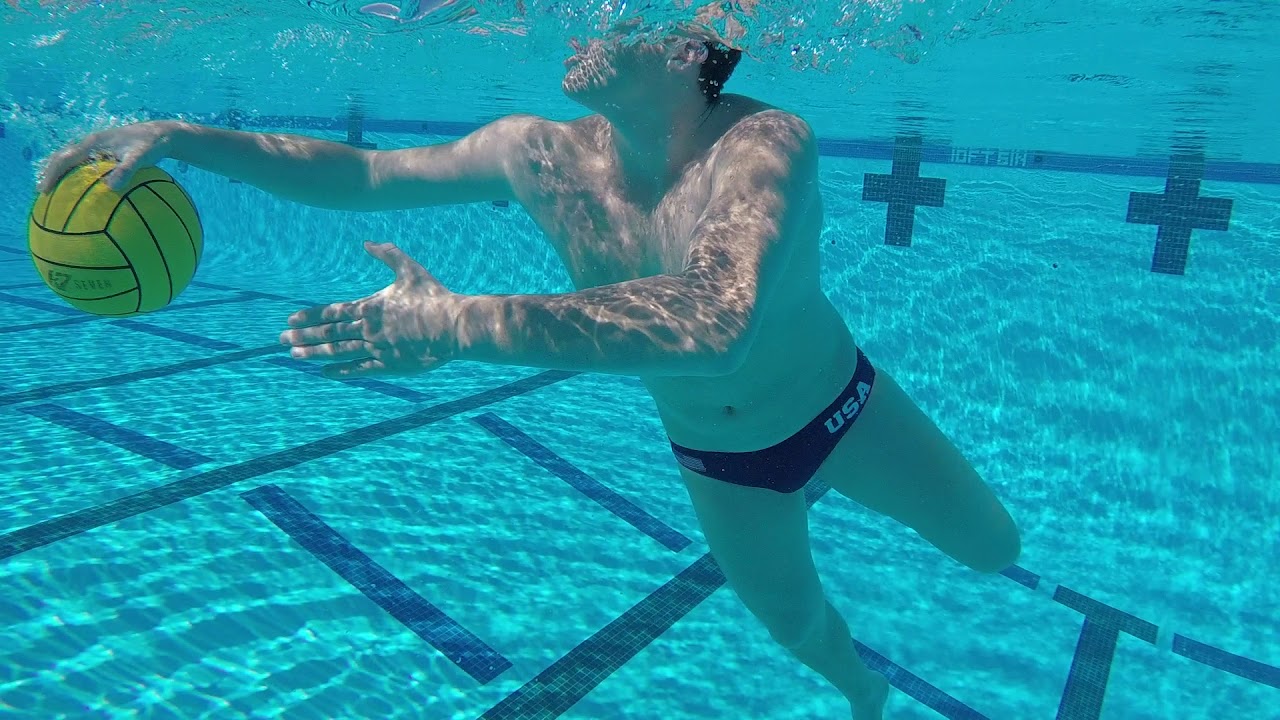 Water Polo Skills and Drills  - Helicopter Backhand