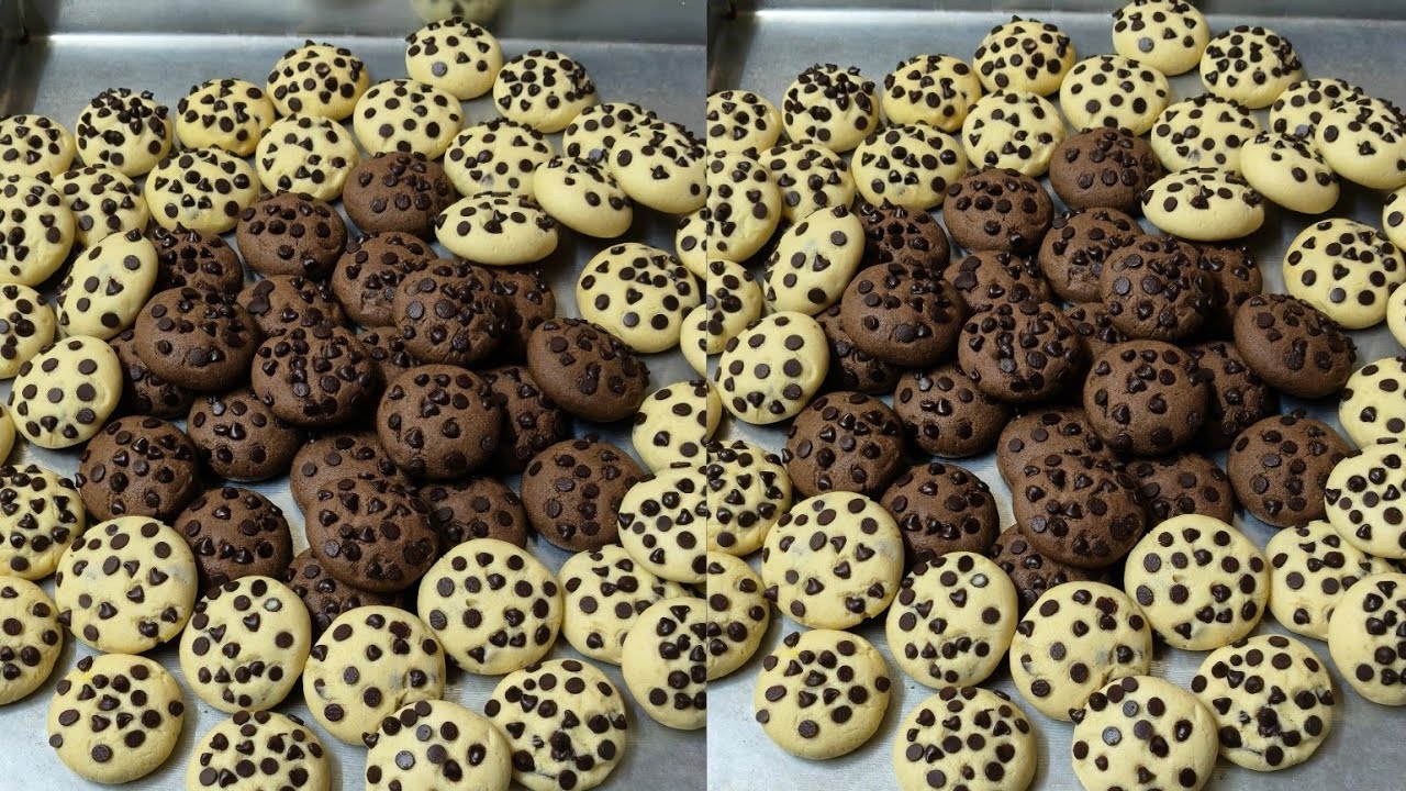 اعملي ٨٠ واحدة كوكيز للعيد 👌 بشوية دقيق وبعشرين جنية شيكولاته في دقايق ‼️ أحلي من الجاهز