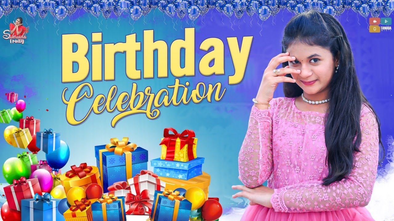 Birthday Celebration || Sahruda New Video || Sahrudafruity || Tamada Media