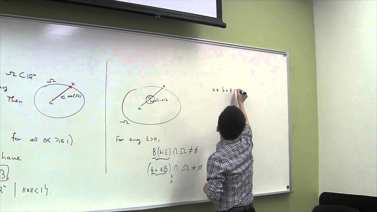 Convex Sets - Pt 5