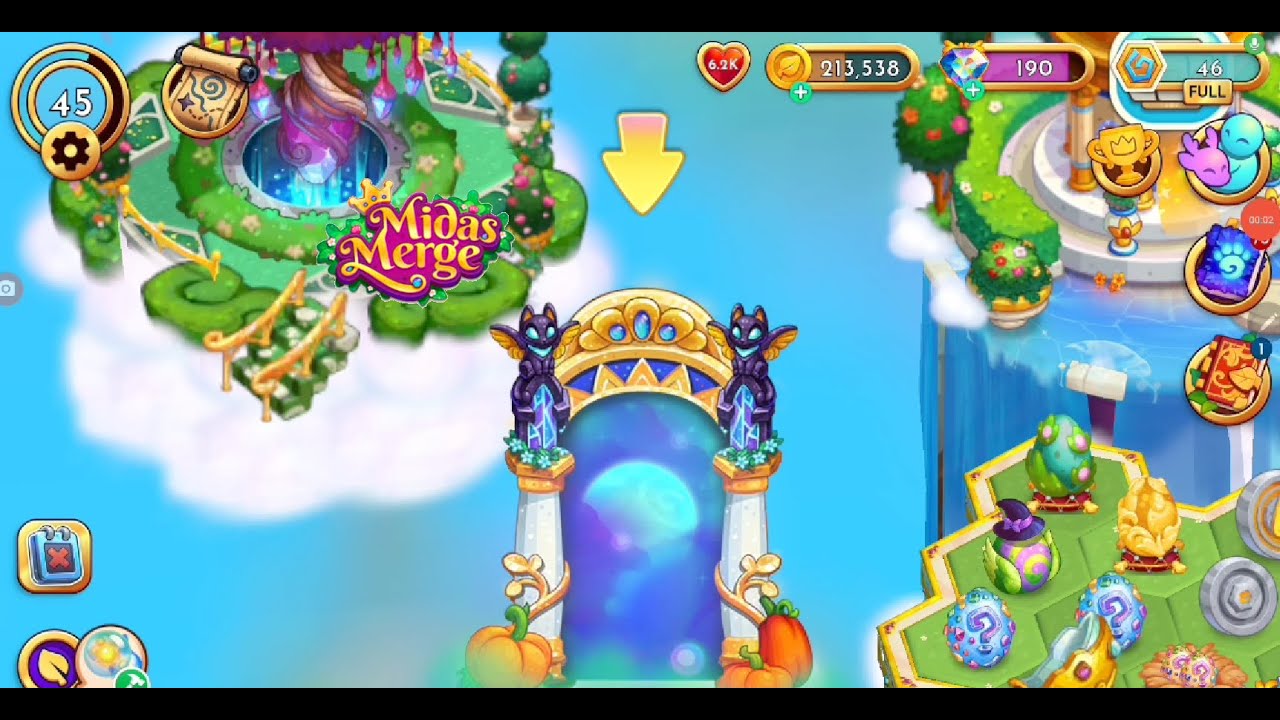 Midas Merge haunted gardens