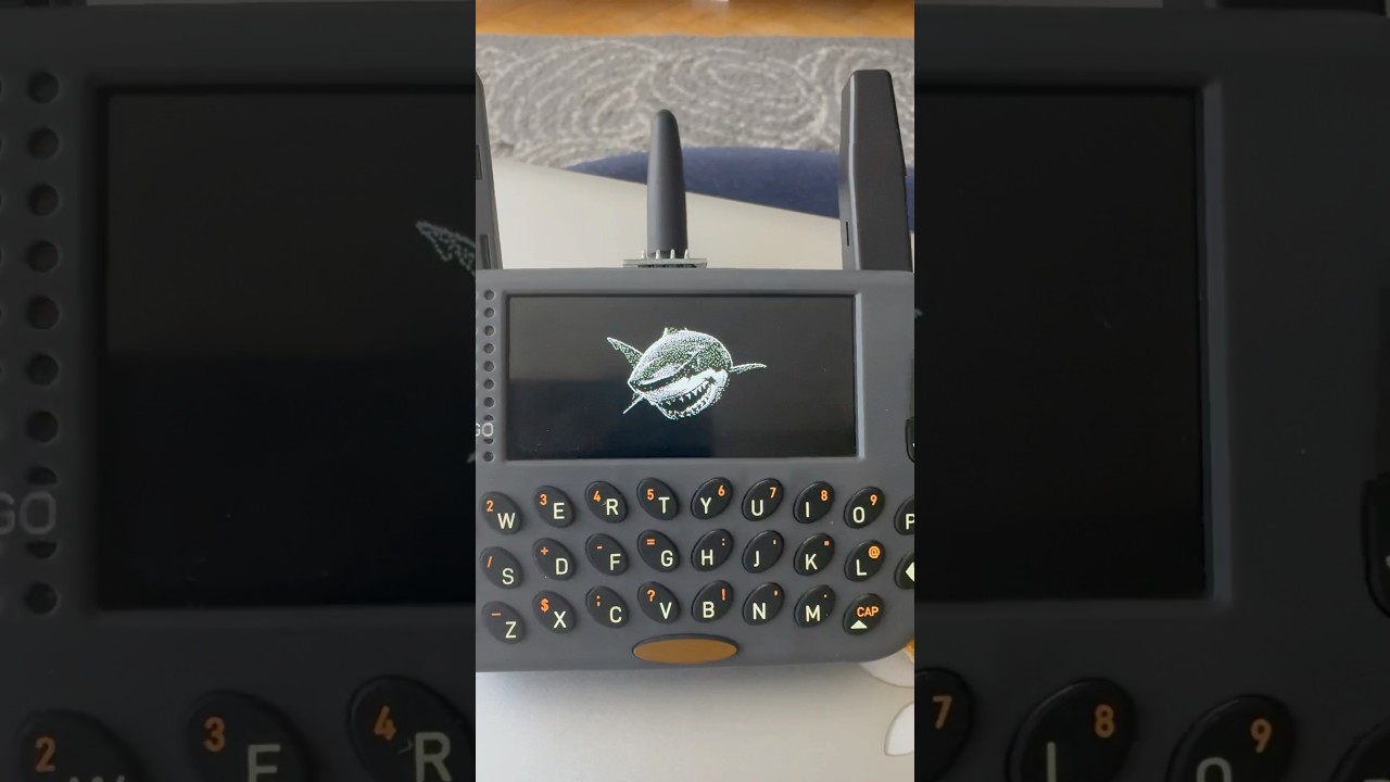Bruce running on Lilygo T-Lora Pager #Bruce #LilyGo #cybersecurity #esp32 #flipperzero