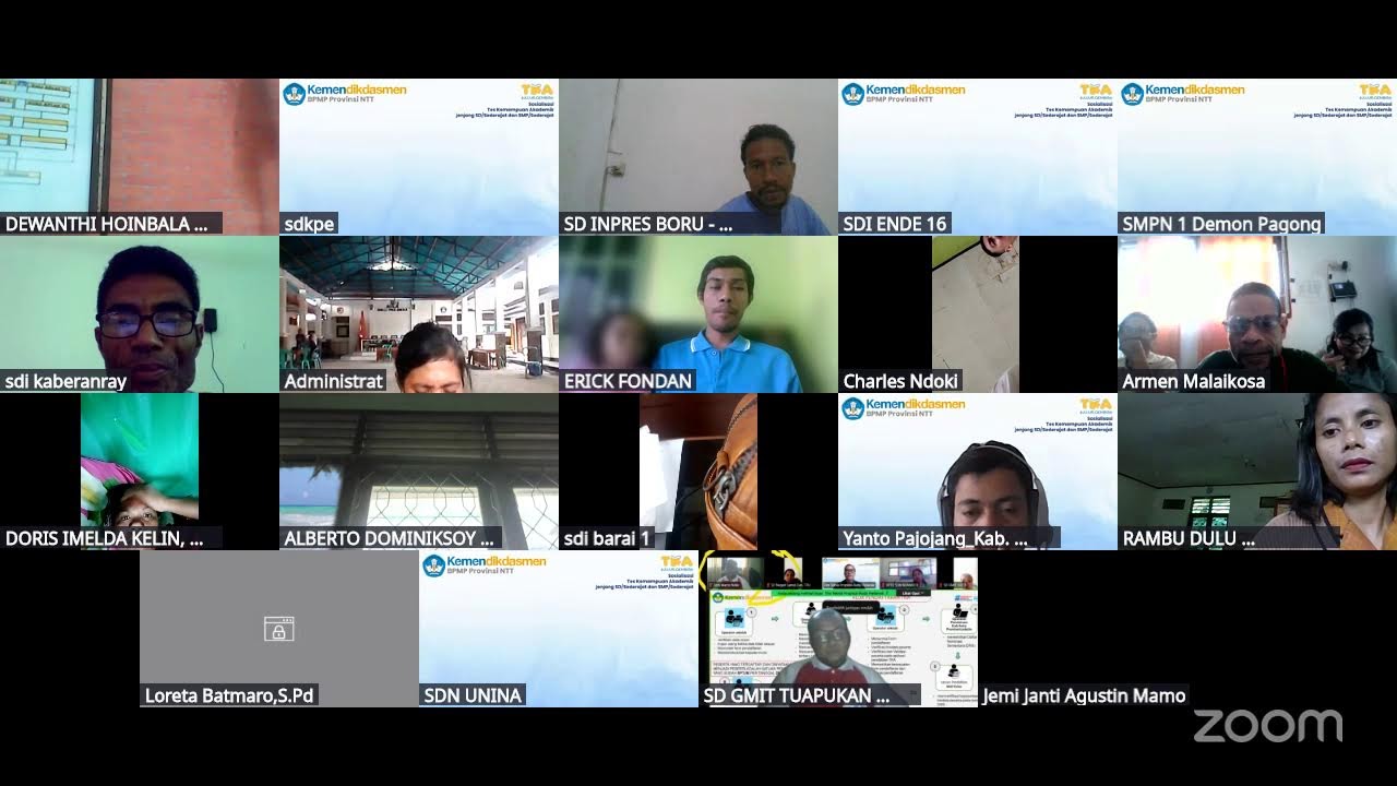 SOSIALISASI TKA JENJANG SD DAN SMP SEDERAJAT