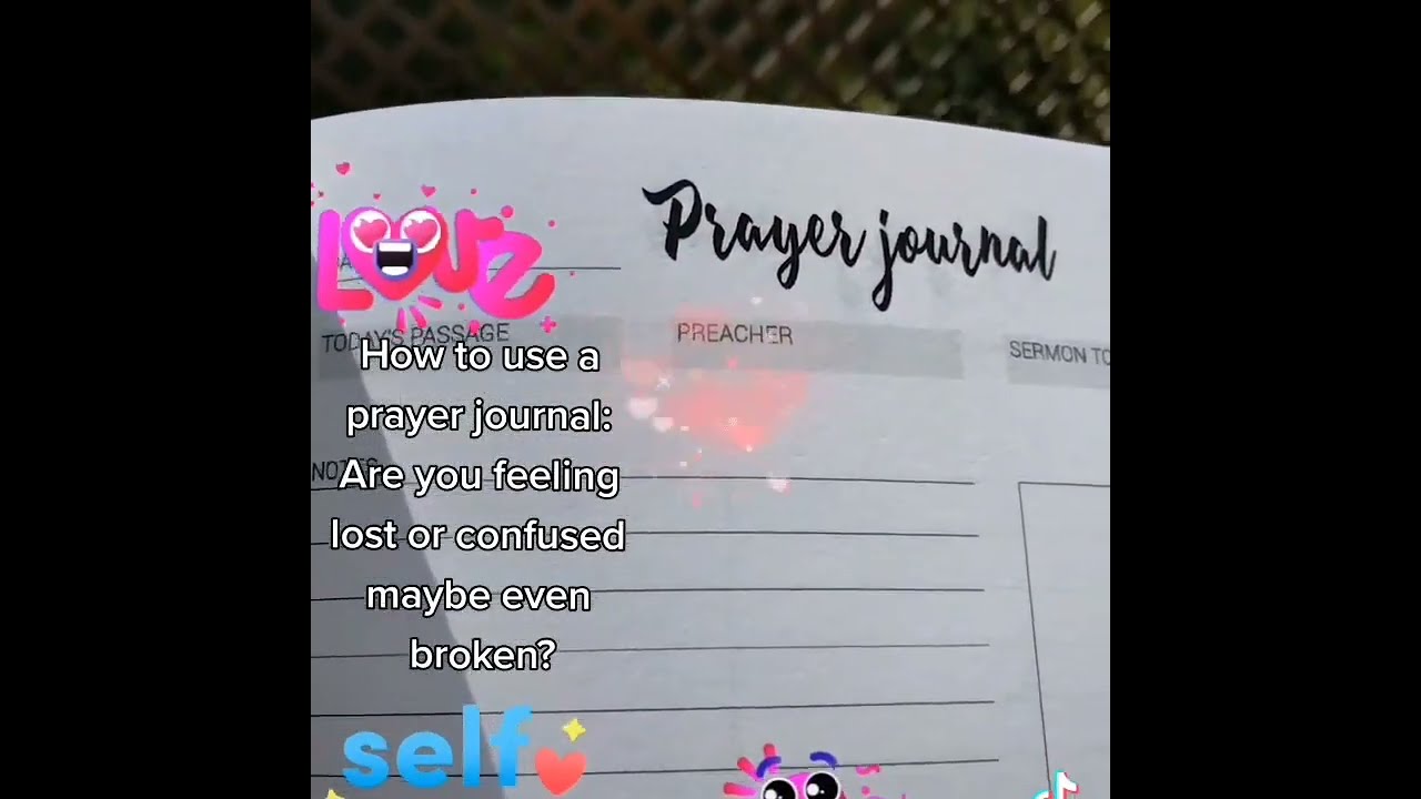 How to use a #prayerjournal  #prayerjournaling