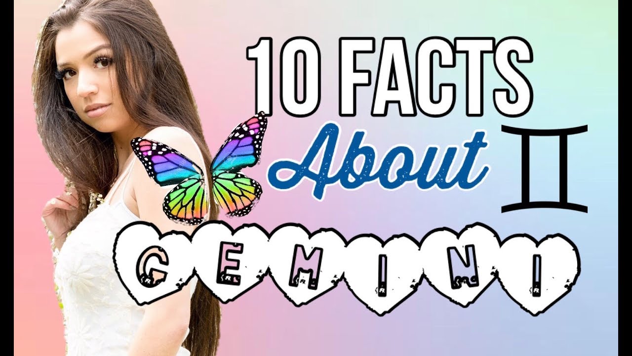 10 FACTS ABOUT GEMINI ♊️ ✨ (traits and characteristics)