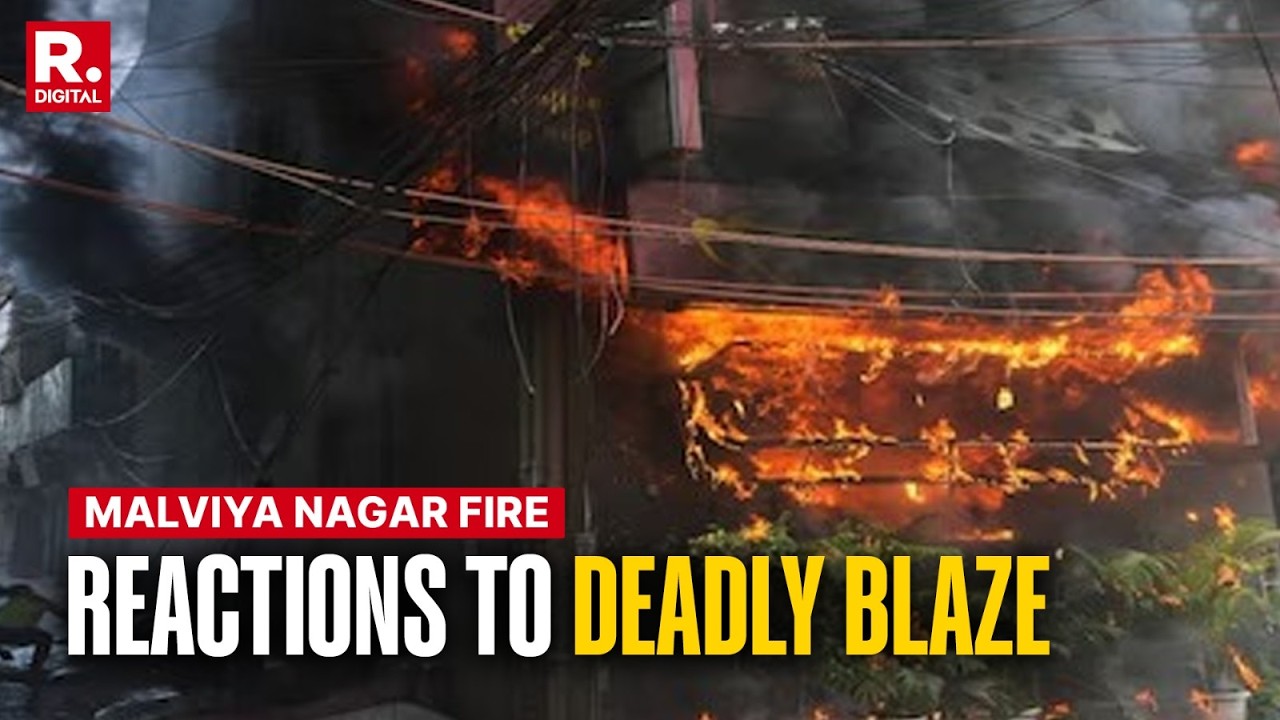 Malviya Nagar Fire: Officials React To Deadly Inferno That Killed 21 | New Delhi