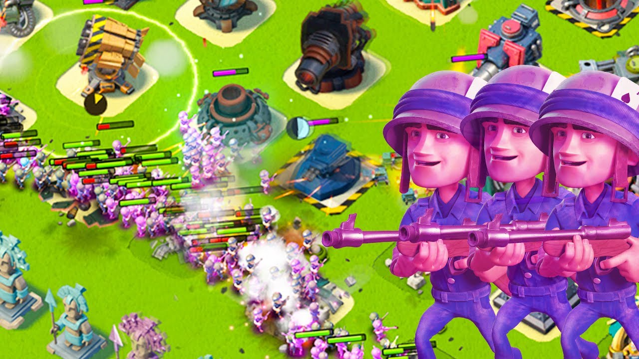 ALL CLONE RIFLEMEN VS PLAYERS 10 LEVELS HIGHER THAN ME!
