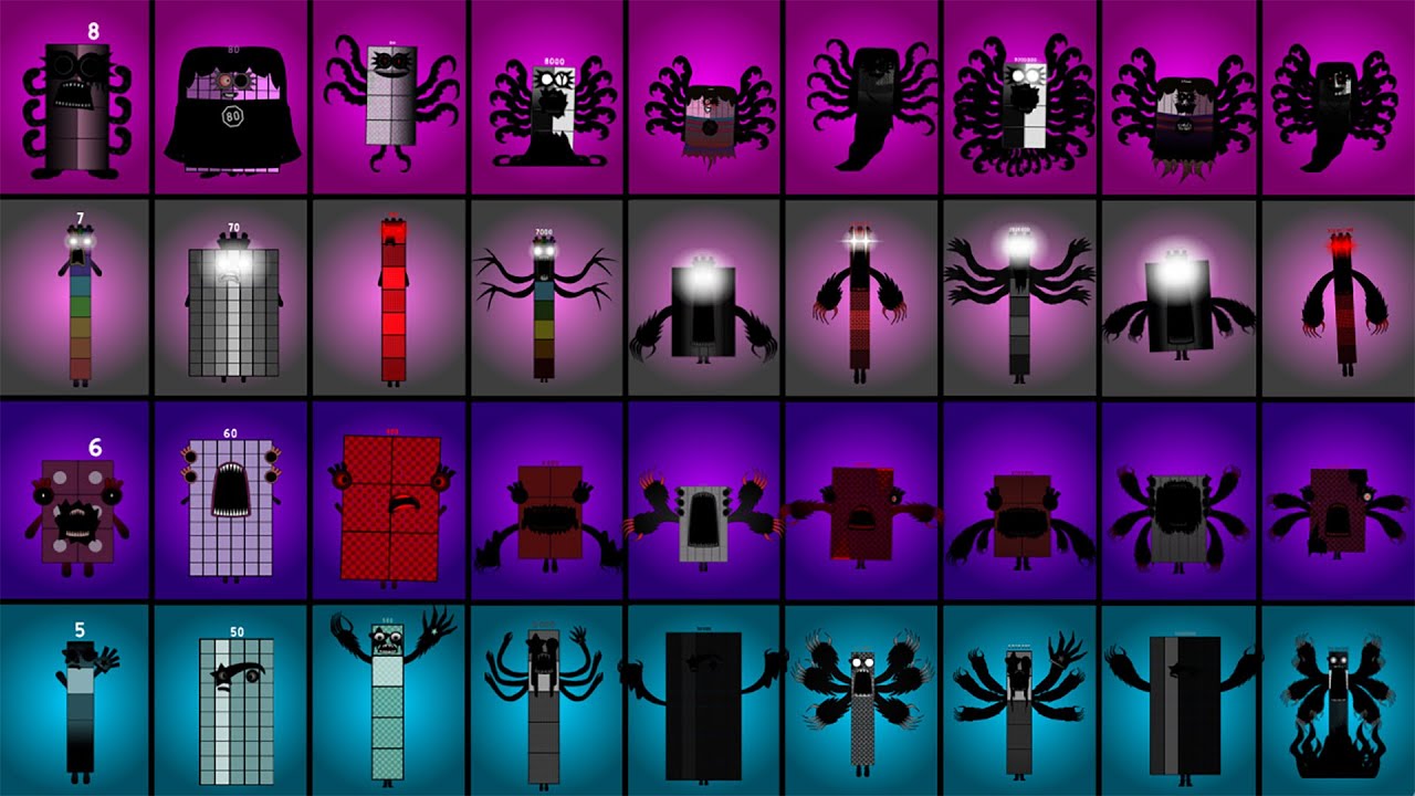 Uncannyblocks Band Different 5-500M & 6-600M & 7-700M & 8-800M (Phase2) - Crazy Battle of the Ages!
