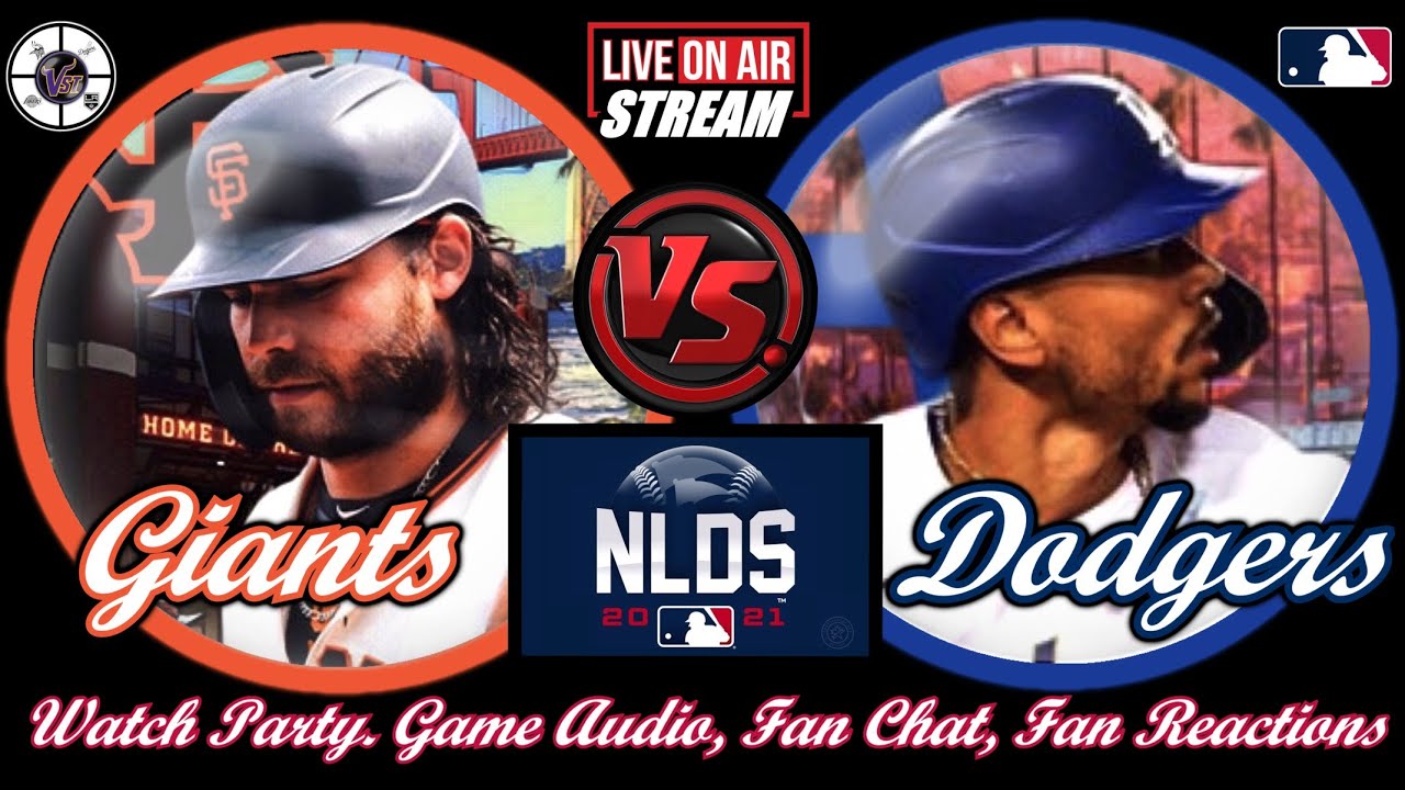 Dodgers VS Giants 🟢 LIVE ⚾ #MLB  #LADvsSF Watch Party Play By Play Reactions  Game Audio.