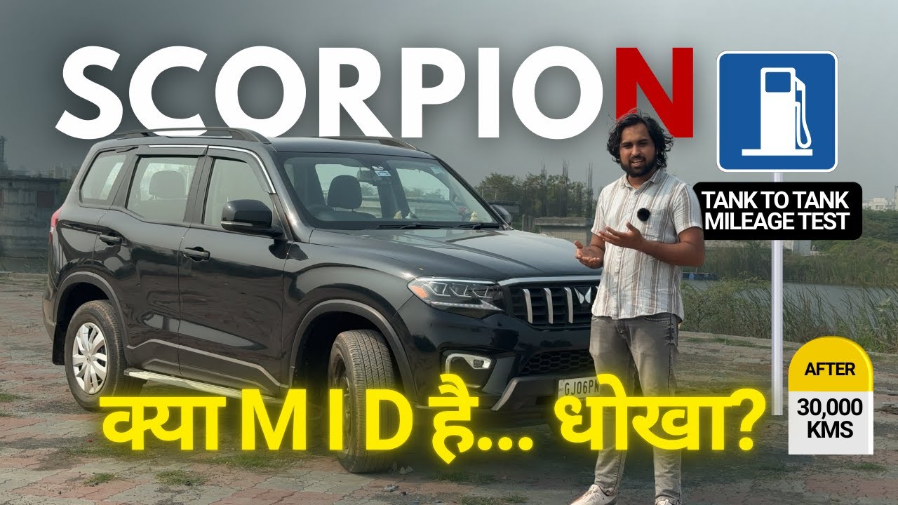 ScorpioN Mileage test | after 30,000kms | 