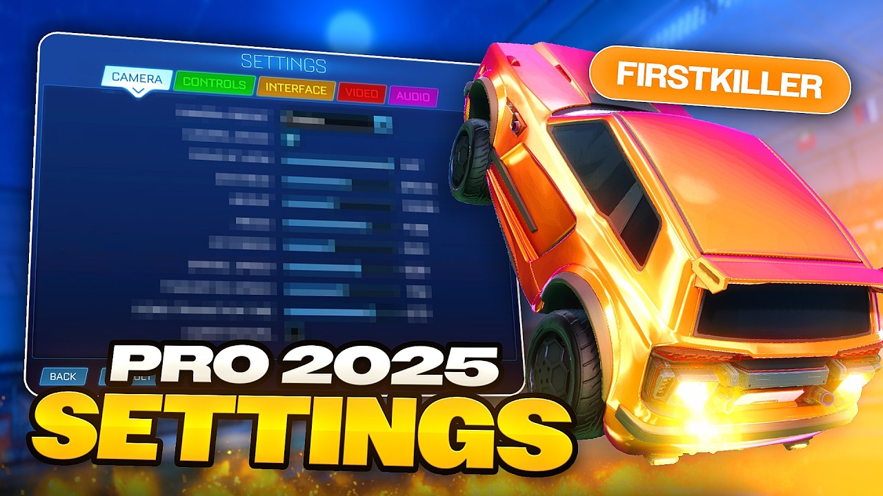 ЛУЧШИЕ Настройки Rocket League Pro 2025 &mdash; Firstkiller