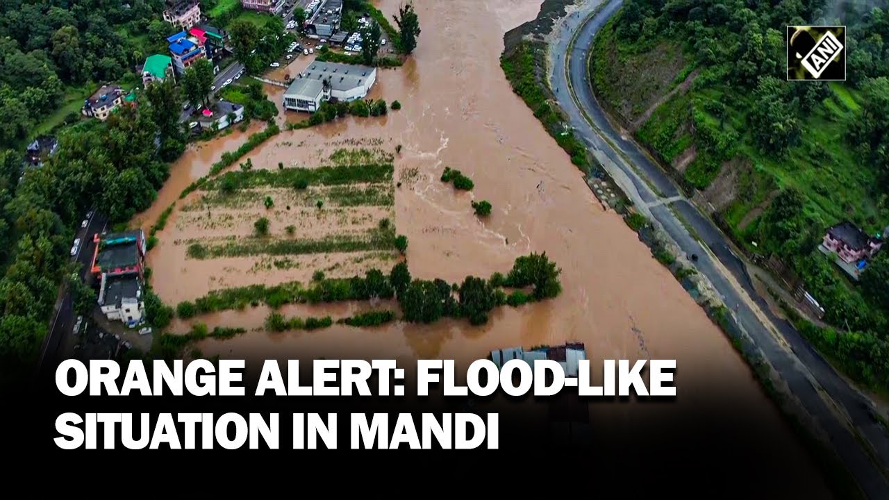 &lsquo;Orange alert&rsquo;: Himachal's Mandi faces flood-like situation after downpour