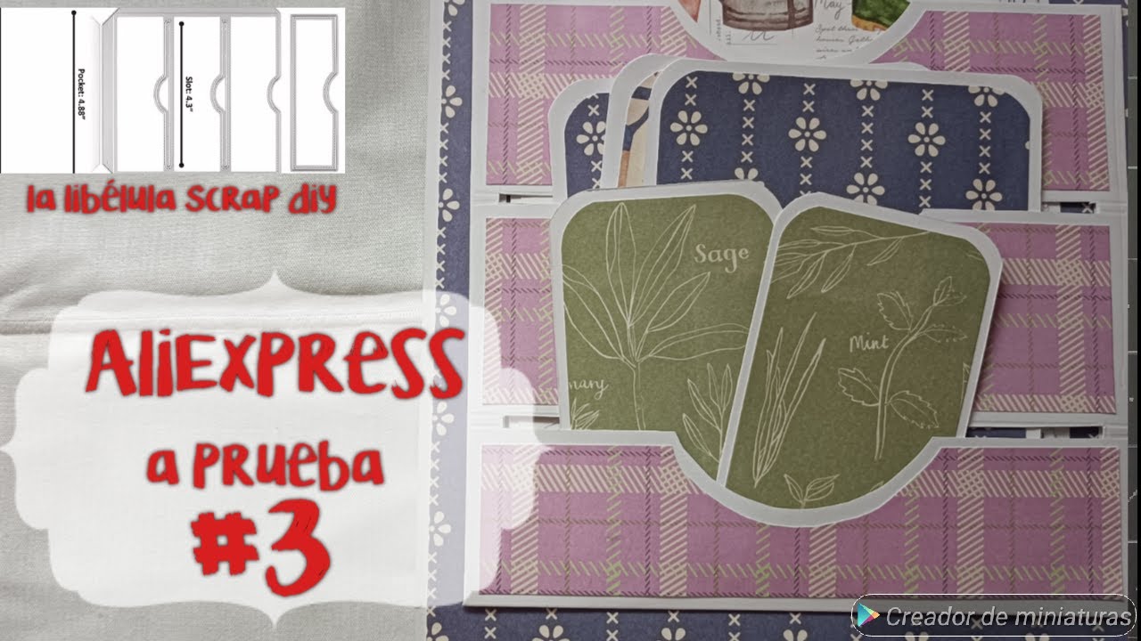 🔴 ALIEXPRESS A PRUEBA #3🔴 - CÓMO hacer ESTRUCTURA MULTIBOLSILLOS sin troquel PASO A PASO