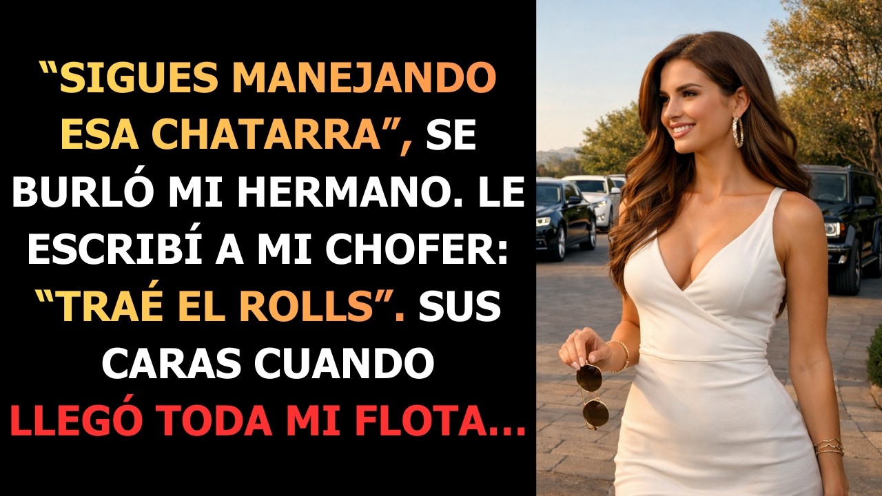 En la Cena Familiar Se Rieron de Mi Auto Viejo—Hasta Que Mi Chofer Trajo el Rolls Royce'