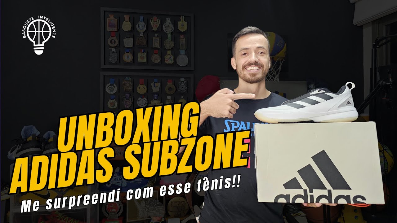 Me surpreendi demais com essse tenis!! | Unboxing Adidas Subzone
