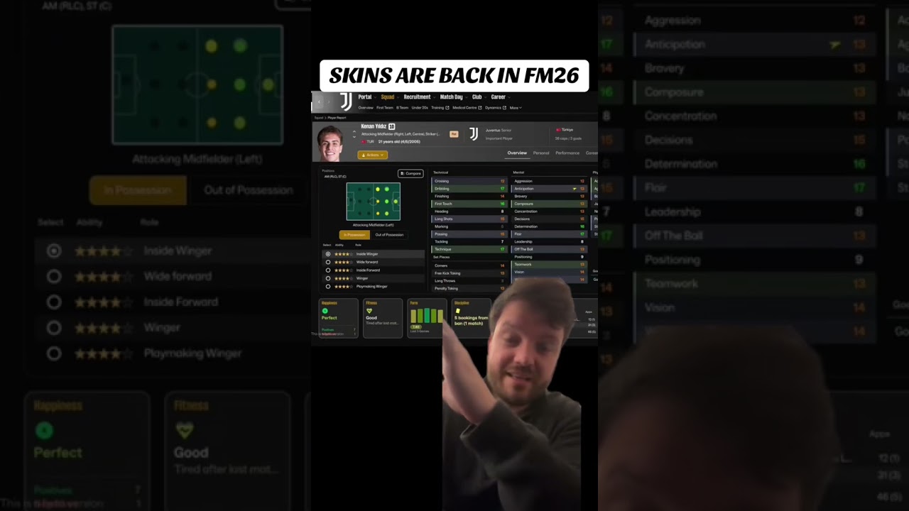 Вернутся ли скины в FM26? #footballmanager26 #fm26 #footballmanager #fmscout