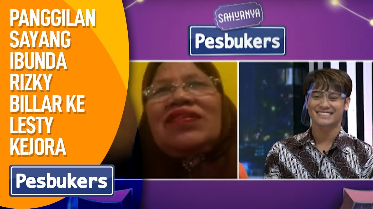 Panggilan Sayang Ibunda Rizky Billar Untuk Lesty Kejora