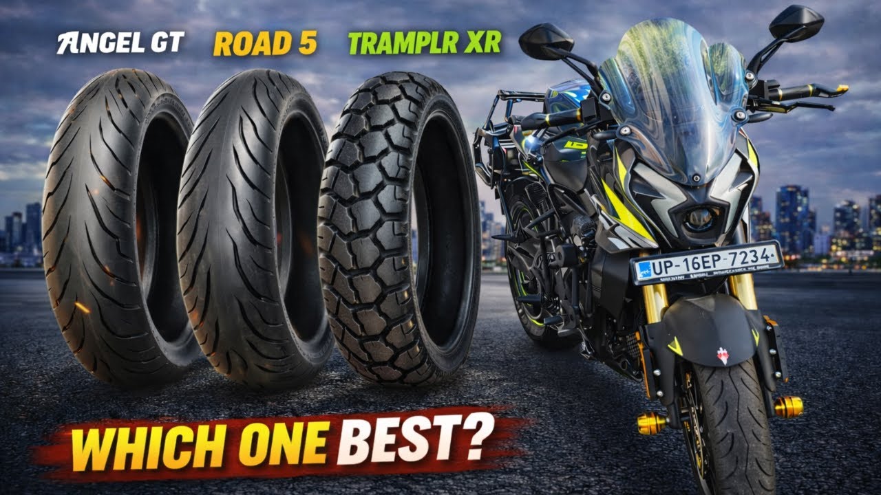 New Tyre Upgrade on Pulsar NS 400Z | Ride Feel Changed Completely