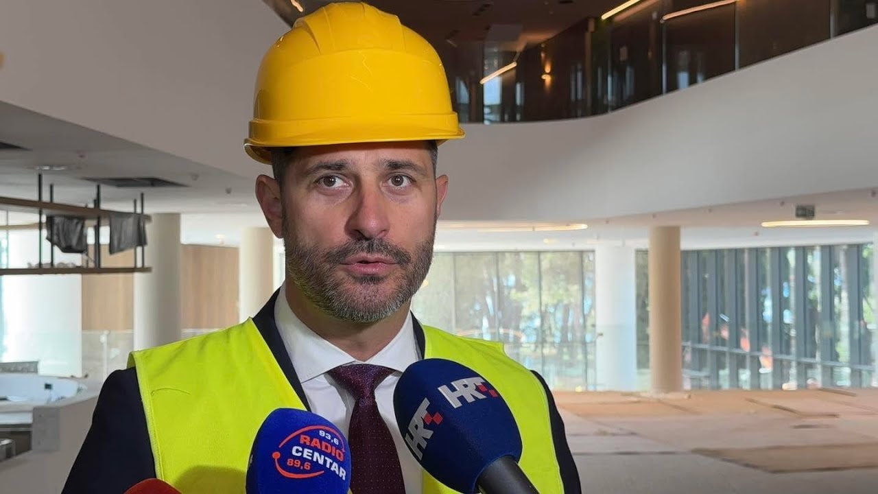 Posjet ministra Tončija Glavine gradilištu Pical Resorta u Poreču