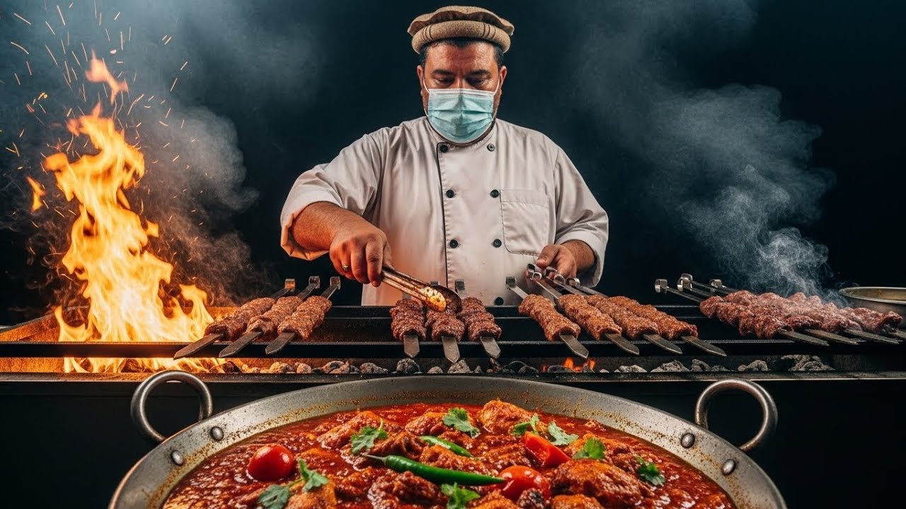 Ultimate Shinwari Food Combo 😍 | Mutton Karahi, Chicken Karahi, Sijji, Chopan Kabab & Chapli Kabab
