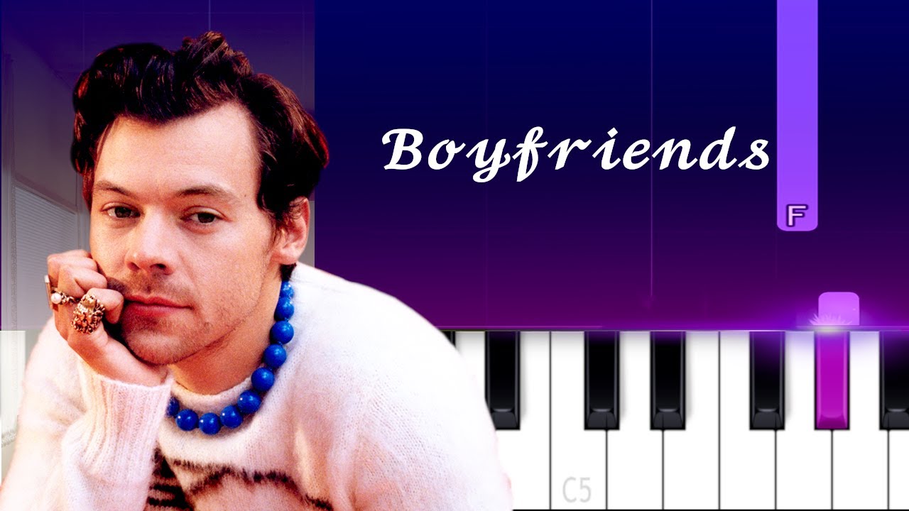 Harry Styles - Boyfriends | Piano Tutorial