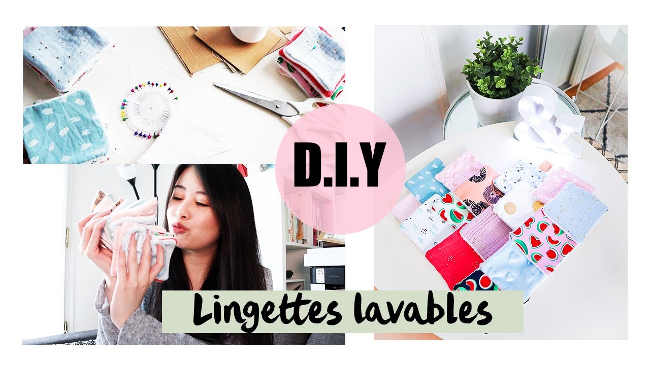 DIY 🌿 Lingettes démaquillantes lavables • Couture à la main débutant | LilieNetwork